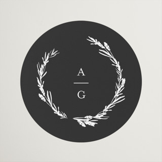 Panache Wedding Favor Stickers