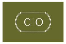 Garland Monogram Wedding Favor Stickers