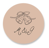 Felicity Wedding Favor Stickers