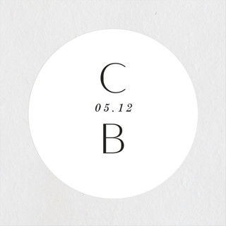 cascading arch Wedding Favor Stickers