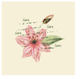 Romantic Tropical Wedding Wedding Favor Stickers