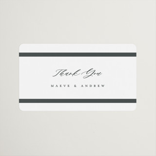 Chisel Wedding Favor Stickers