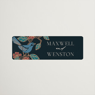 Wedding birds Wedding Favor Stickers