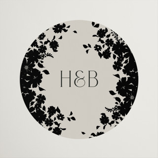 Bouquet Toss Wedding Favor Stickers