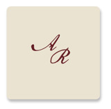 Mughal Gardens Wedding Favor Stickers