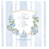 Coastal crest Wedding Favor Stickers