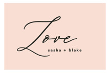 Love Affair Wedding Favor Stickers