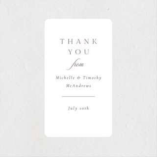 Better Half Wedding Favor Stickers