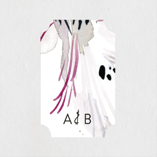 sara Wedding Favor Stickers