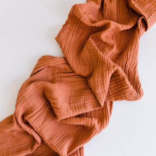ORGANIC COTTON RUNNER // BURNT SIENNA Runners