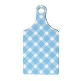 Serving Board w/Handle - Gingham Blue Cheese Boards