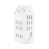 Village House - Stepped Gable Roof - Large 12.4" Christmas Decorations