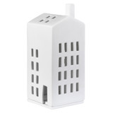 Village House - Small Windows - 6.7" Christmas Decorations