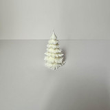 Small White Christmas Tree Candle Christmas Decorations