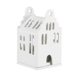 Village House - Small Stepped Gable Roof - 4.1" Christmas Decorations