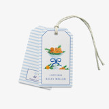 Personalized Orange Clove Holiday Bowl Gift Tags [Sets of 24] Holiday Gift Tags